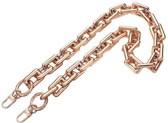 Zacchetto portachiavi in acrilico 80 cm con cinturino e fermaglio metallico - Materiale duraturo
