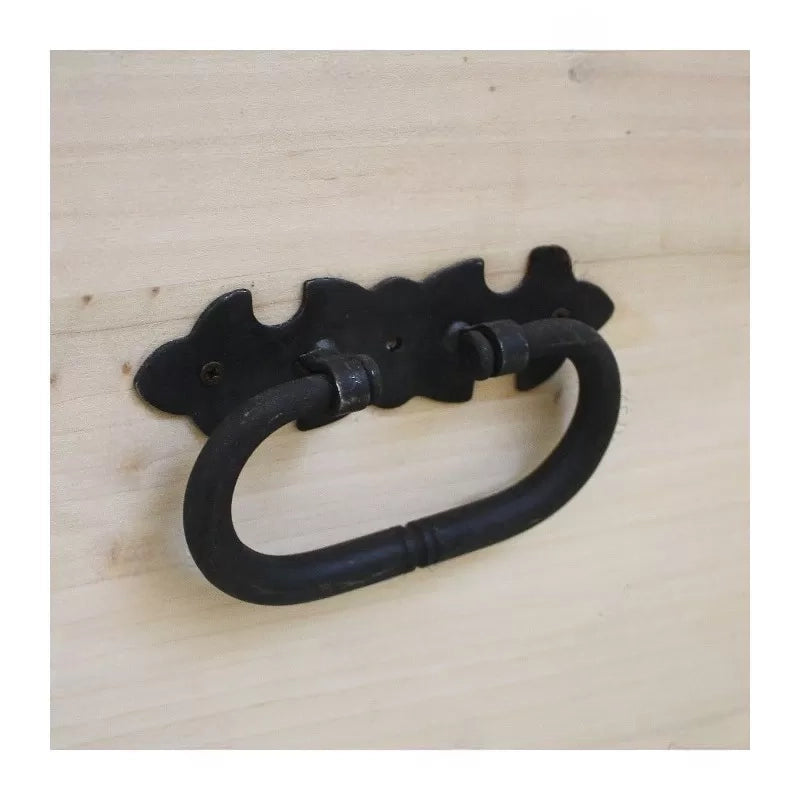 Cassapanca baule in legno grezza l.80 p.45 h.50 (543) - Mobili 2G