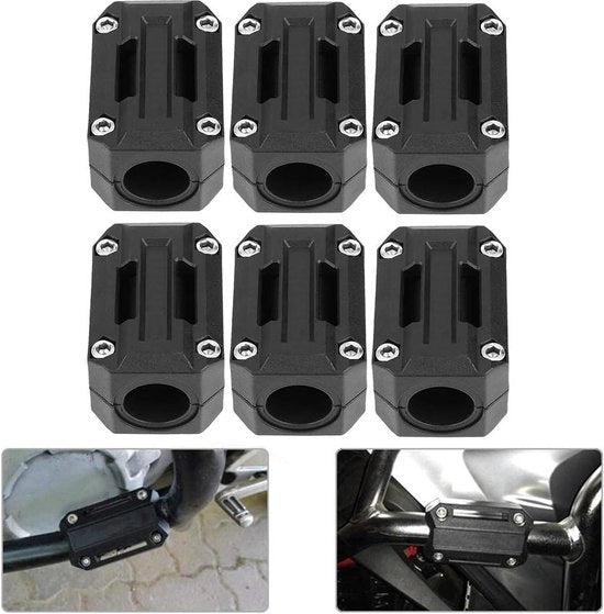 Bumper Blocco 3 Pezzi Motori - Protezione Blocco 22/25/28mm - Decorazione per R1150GS F700GS - 1290 Super