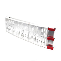 Rampa per moto in alluminio Pieghevole Portata max 340 kg Rampa di carico 220x28 cm