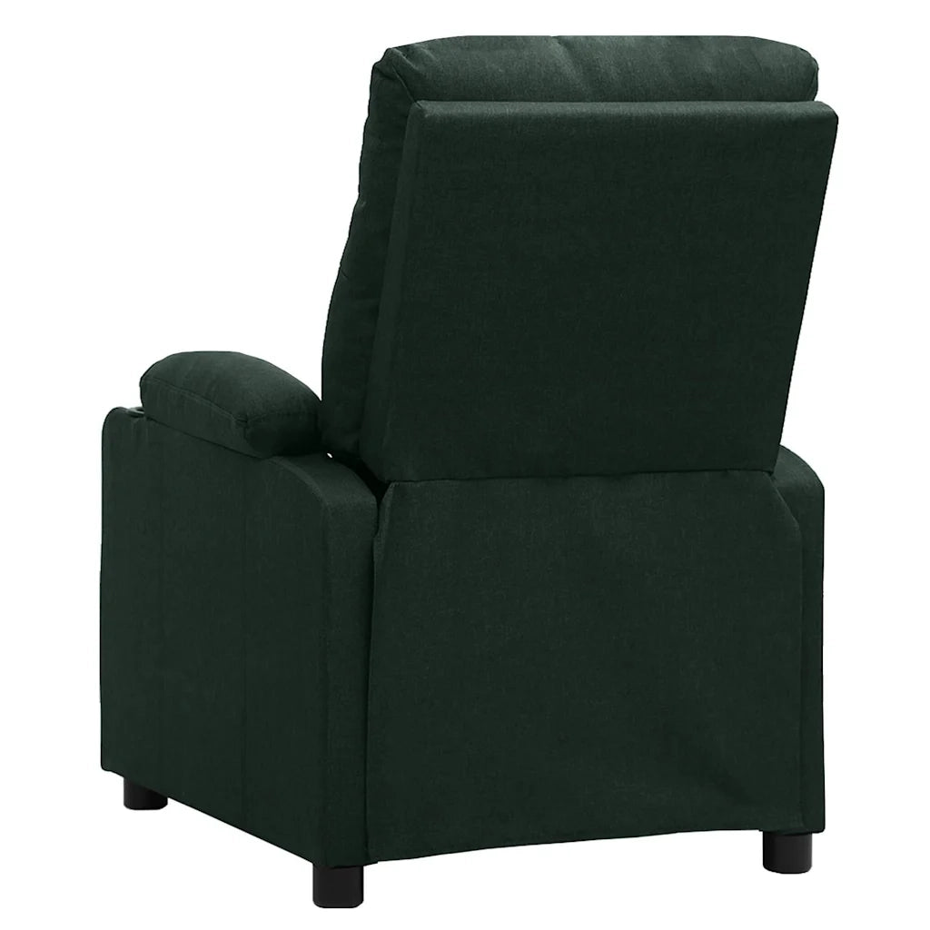 Divano Sedia-Poltrona Massaggiante Verde Scuro in Tessuto 253591
