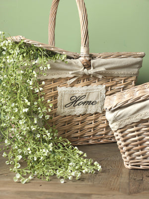 Paniere Rettangolari Home in Vimini Larghezza 40 cm