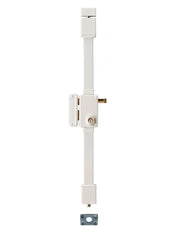 Serratura BELUGA bianca HG5 con tirante 75 x 130 mm, sinistra, 4 chiavi – THIRARD