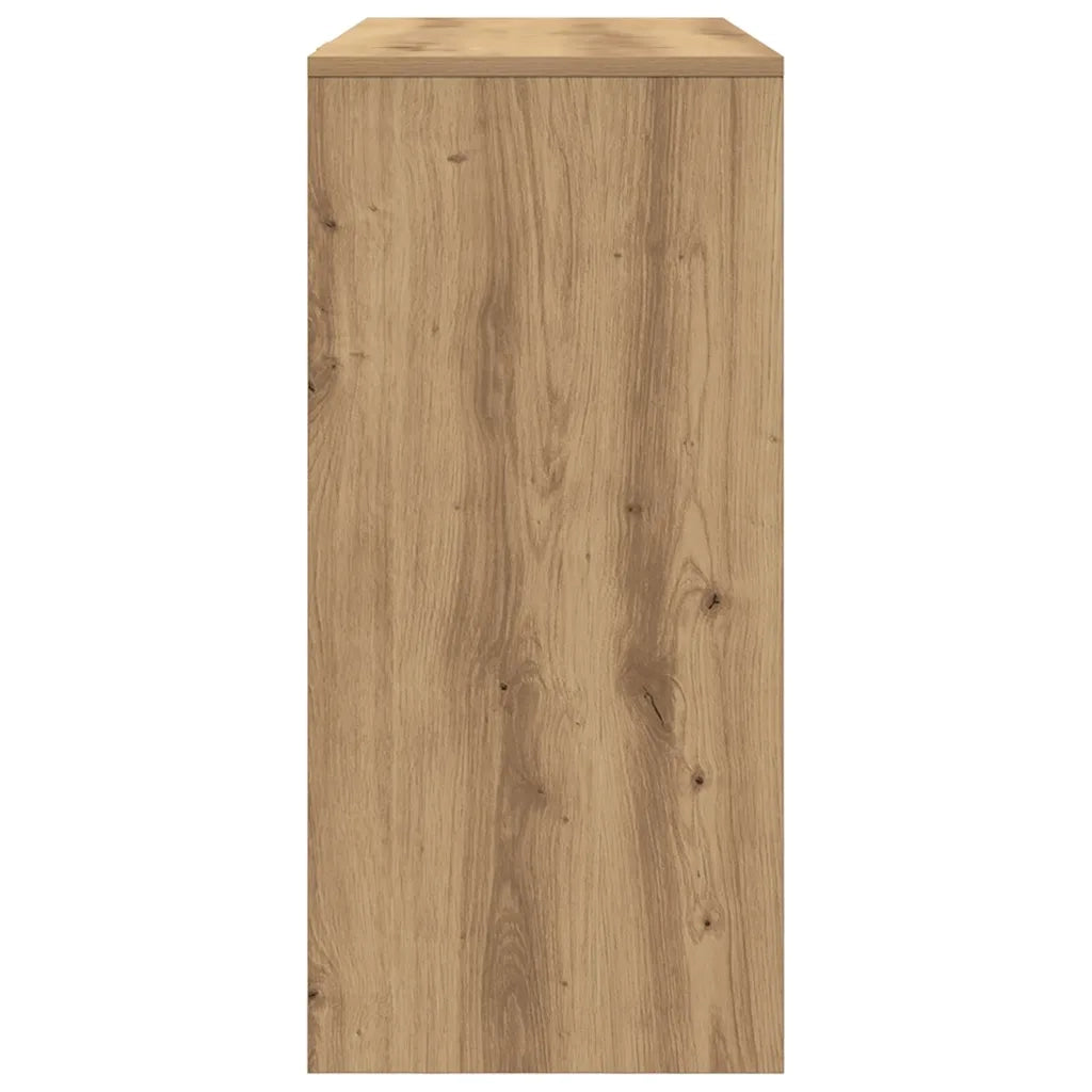 Scrivania Rovere Artigianale 102,5x35x75cm in Legno Multistrato 856631