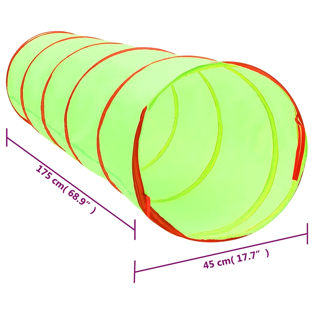 Tunnel da Gioco per Bambini Verde 175 cm in Poliestere CFW9864415