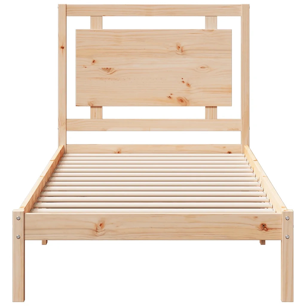 Giroletto Extra Lungo senza Materasso 100x210 cm Legno Massello