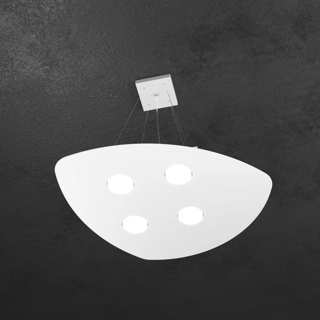 SHAPE SOSPENSIONE 4+2 BIEMISSIONE BIANCO 1143-S4+2-BI