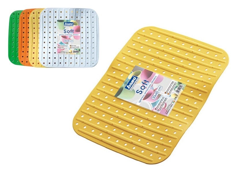 Tappeti tappetini lavello soft bianco bama 3 pezzi