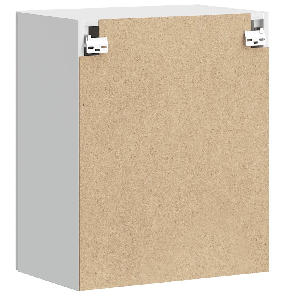 Pensili da Cucina 2 pz Porto Bianco Lucido in Legno Multistrato 854042