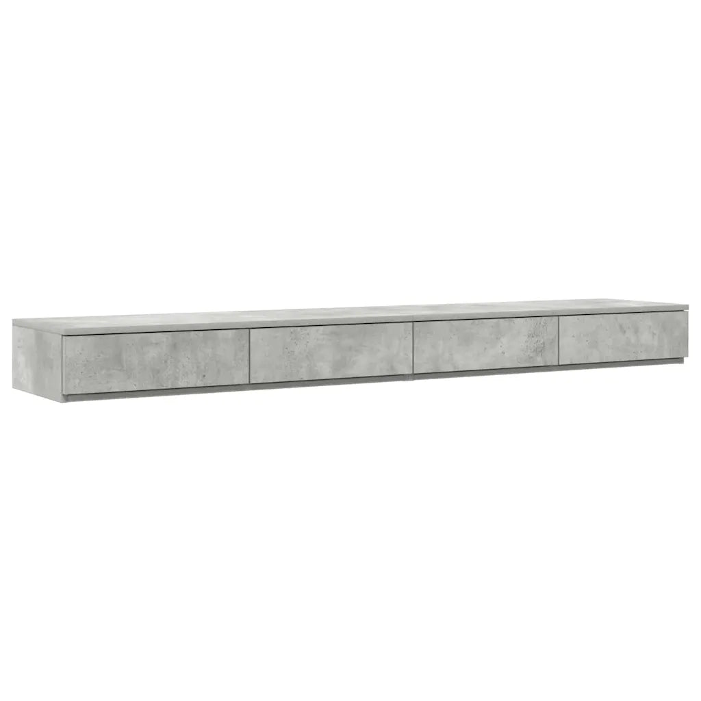 Cassetti per letto Grigio cemento 180 x 36,5 x 16,5 cm 866982