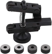 Set di utensili per la lavorazione a freddo - Carrello a doppio cerchio in acciaio - Pulegge a vite diagonale a lineare - Passo 0.5/1/2mm - 1 pezzo - Qualità professionale - Set di attrezzi per tornio