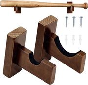 Sostegno per battitore e softball - supporto orizzontale con rivestimento in velluto - set da 2 pezzi