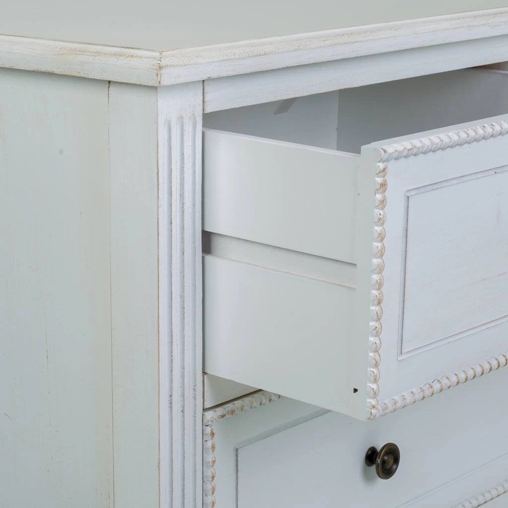 Comò in legno grigio 85x36x75