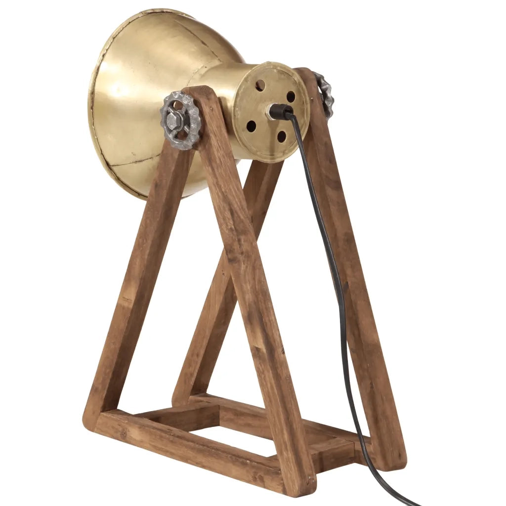 Lampada da Scrivania 25 W Ottone Anticato 30x17x40 cm E27 CFW7239281