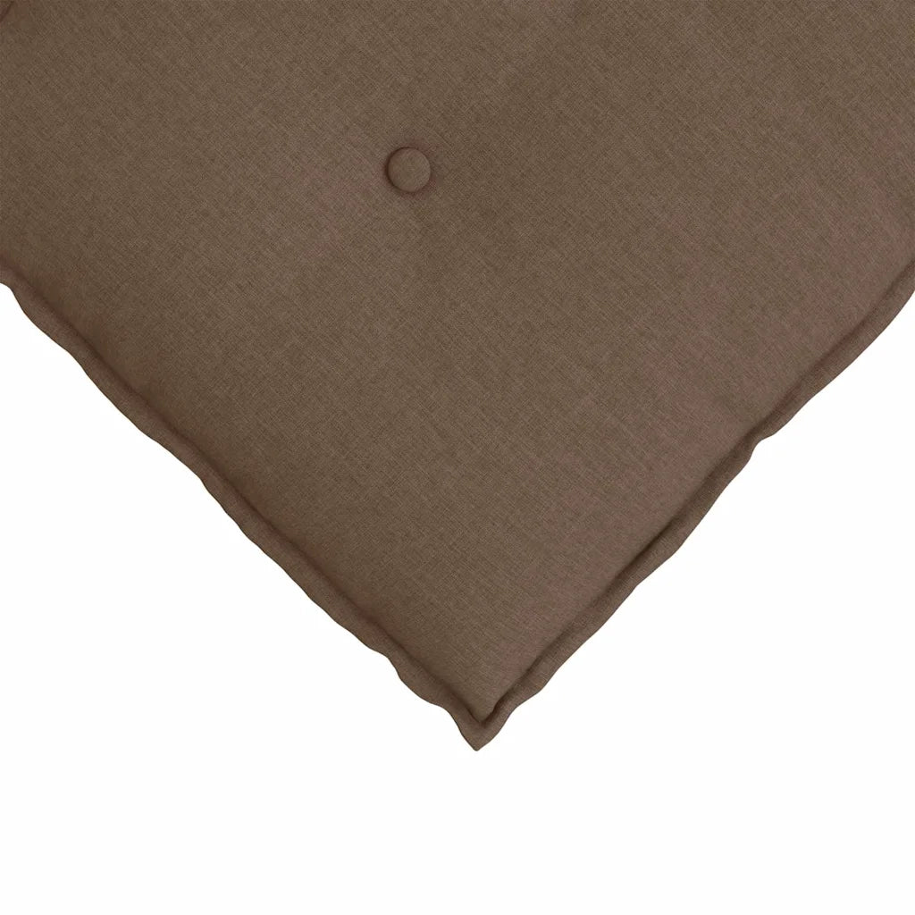 Cuscino per Schiena | Cuscino dorsale Marrone 100 x 19 x 50 cm Tessuto