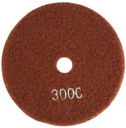 Accessorio per Serratura 125mm - Disco abrasivo con diamante umido - Accessorio per macchina da levigare - Granito/Marmo/Beton - Alta capacità di levigatura - Buona flessibilità
