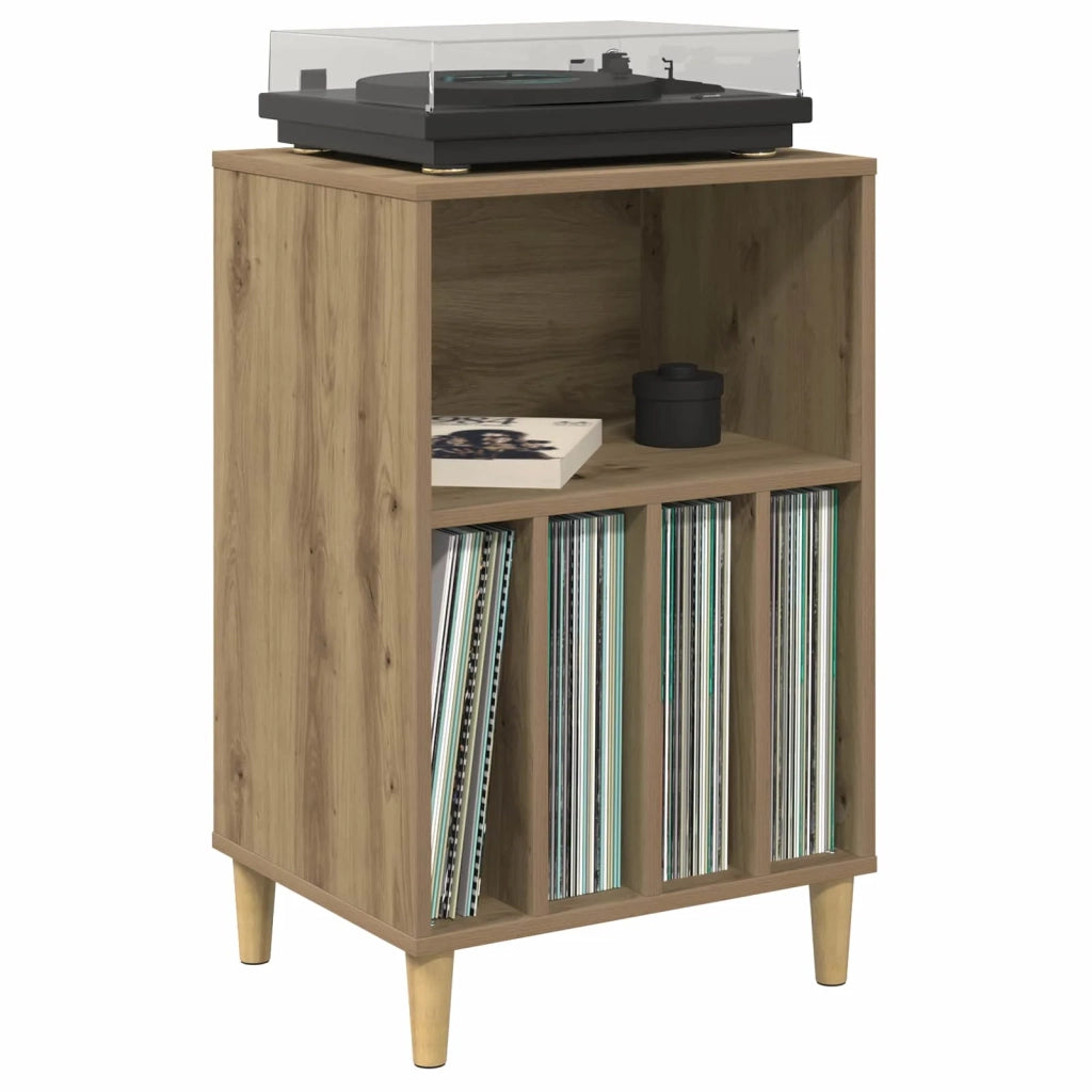 Supporto per Giradischi Rovere Artigianale 47 x 39,5 x 74,5 cm 8012881