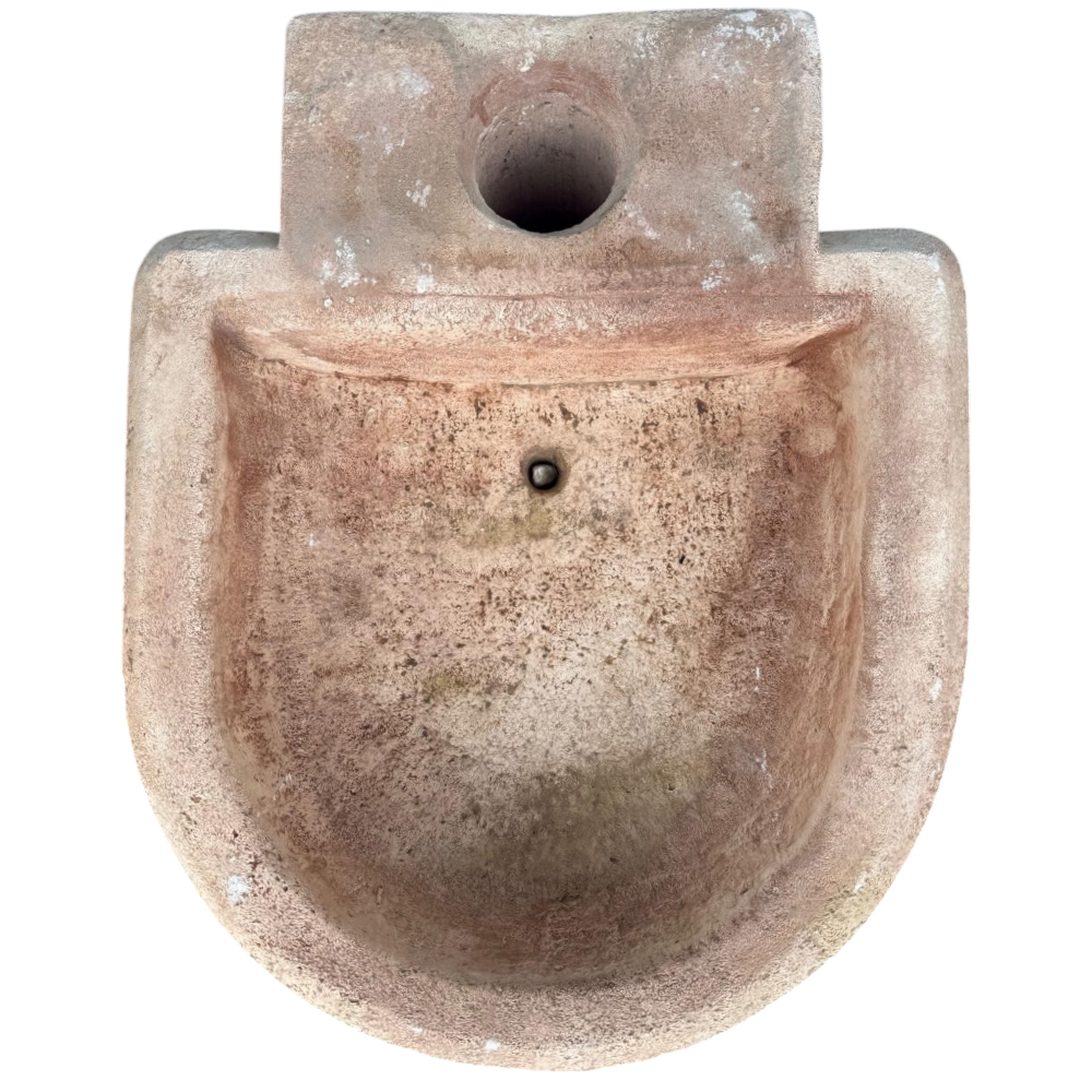 Fontana calcestruzzo cemento senza rubinetto 51x62xh.120cm modello spagnola