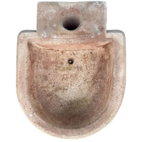 Fontana calcestruzzo cemento senza rubinetto 51x62xh.120cm modello spagnola