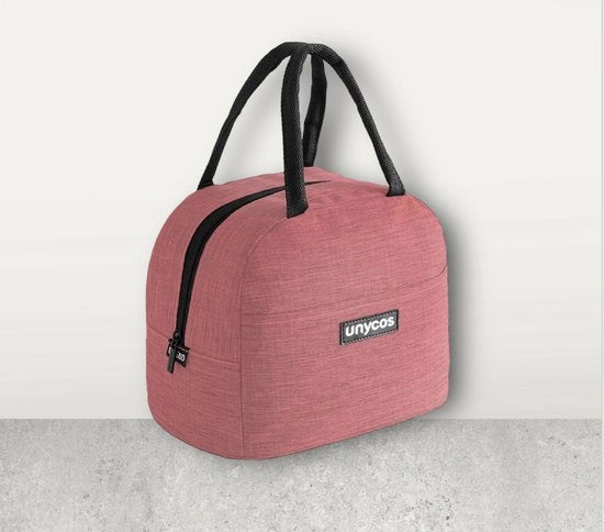 Zak di isolamento termico 7L portatile, contenitore per cibo impermeabile, contenitore per pasti chiuso e isoterma, contenitore per pasti portatile per pranzo, ufficio, viaggio o scuola (rosso)
