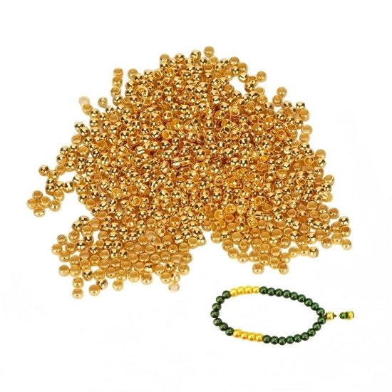 Accessori per gioielli 500 pezzi - Orecchini a distanza - Fermacolli per gioielli - Terminatori - Creazione di gioielli - Materiale in acciaio resistente - Accessori per orecchini