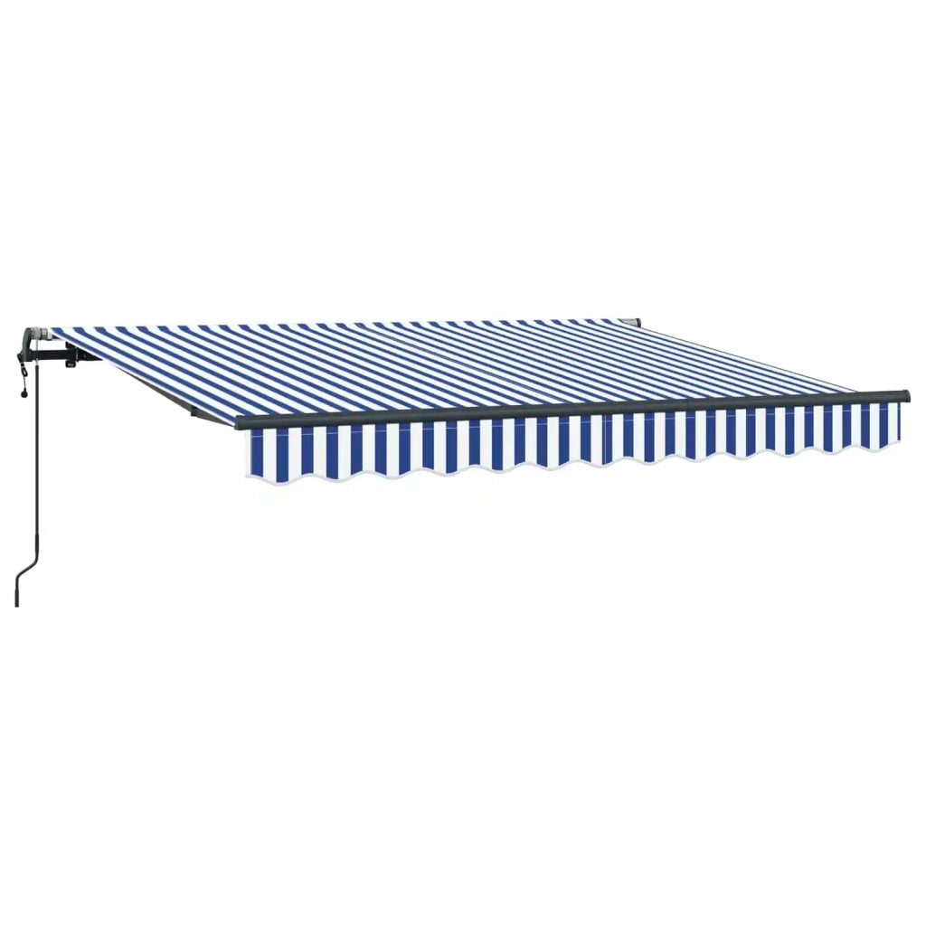 Tenda Retrattile Blu 250 x 200 cm Tessuto 3329354