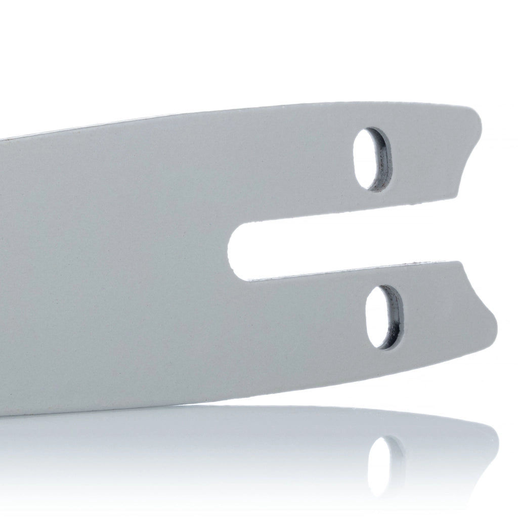 Piastra Guida per Motosega Elettrica Rosfix 4" – Acciaio di Alta Qualità | Lunghezza 13cm, 28 Maglie