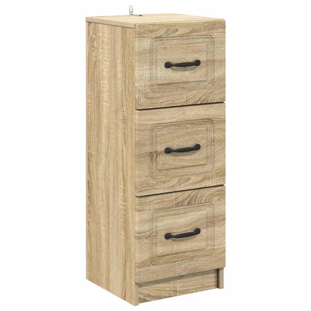 Mobile con Cassetti Rovere Sonoma 33 x 34,5 x 87 cm
