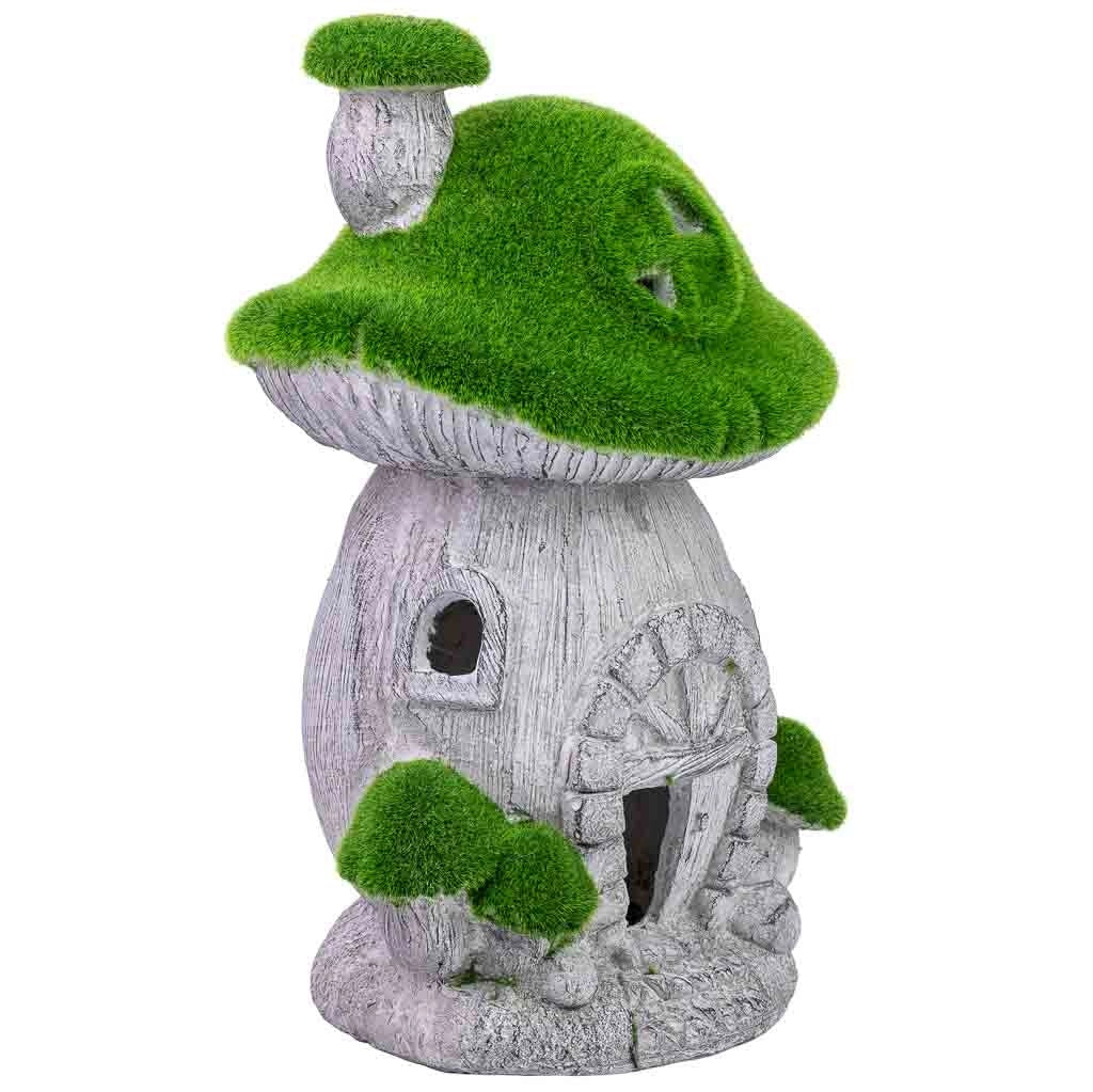 Decorazione a forma di fungo in metallo 47,5x22x5x31h cm