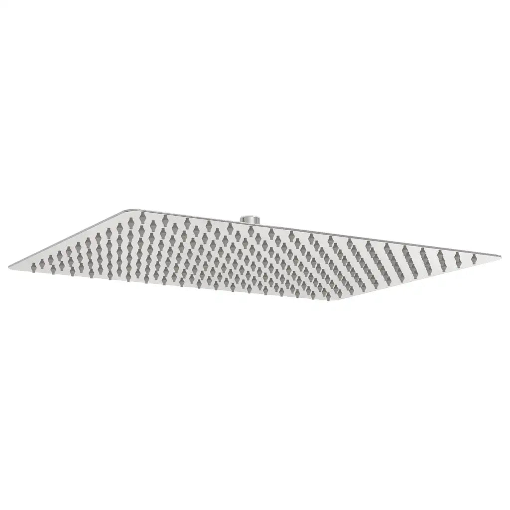 vidaXL Testa Doccia a Pioggia Acciaio Inox 304 40x30 cm Rettangolare