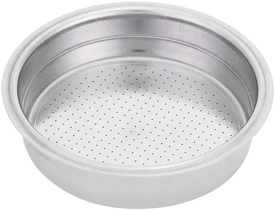 Accessorio per Filtri Caffè a Doppia Faccia in Acciaio Inossidabile - Filtratore per Macchina del Caffè - Adatto per Unica/Doppia Cup - Altezza 16/24 mm