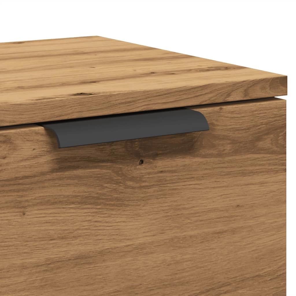 Buffet credenza cassettiera armadio mobile contenitore organizer cucina soggiorno salotto fatto a mano 60 x 30 x 70 cm legno ingegnerizzato marrone 02_0030814