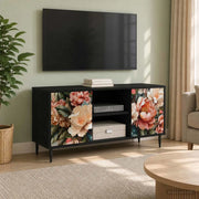 Mobile TV BORNE 102 x 33 x 51 cm Rovere Nero 8007056