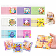 Sacchetti di regalo 200 pezzi - 10x10 cm - Sacchetti autoadesivi - Sacchetti di carta - Pacchi di regalo - Ideali per feste - Disegni allegri - Sacchetti di regalo