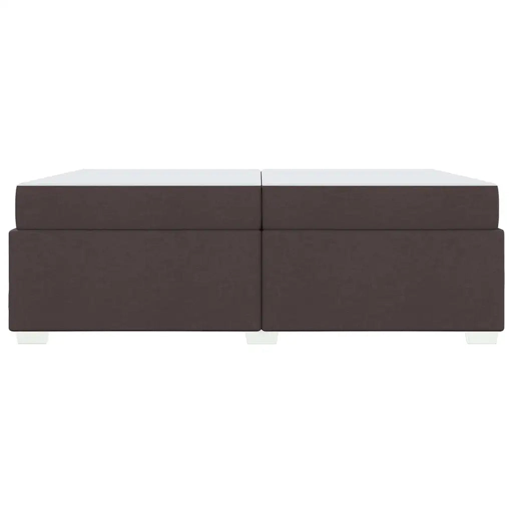 Struttura del letto Marrone Scuro 200 x 200 cm Tessuto 3399211