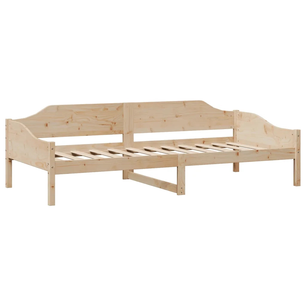 Letto senza Materasso 90x200 cm in Legno Massello di Pino