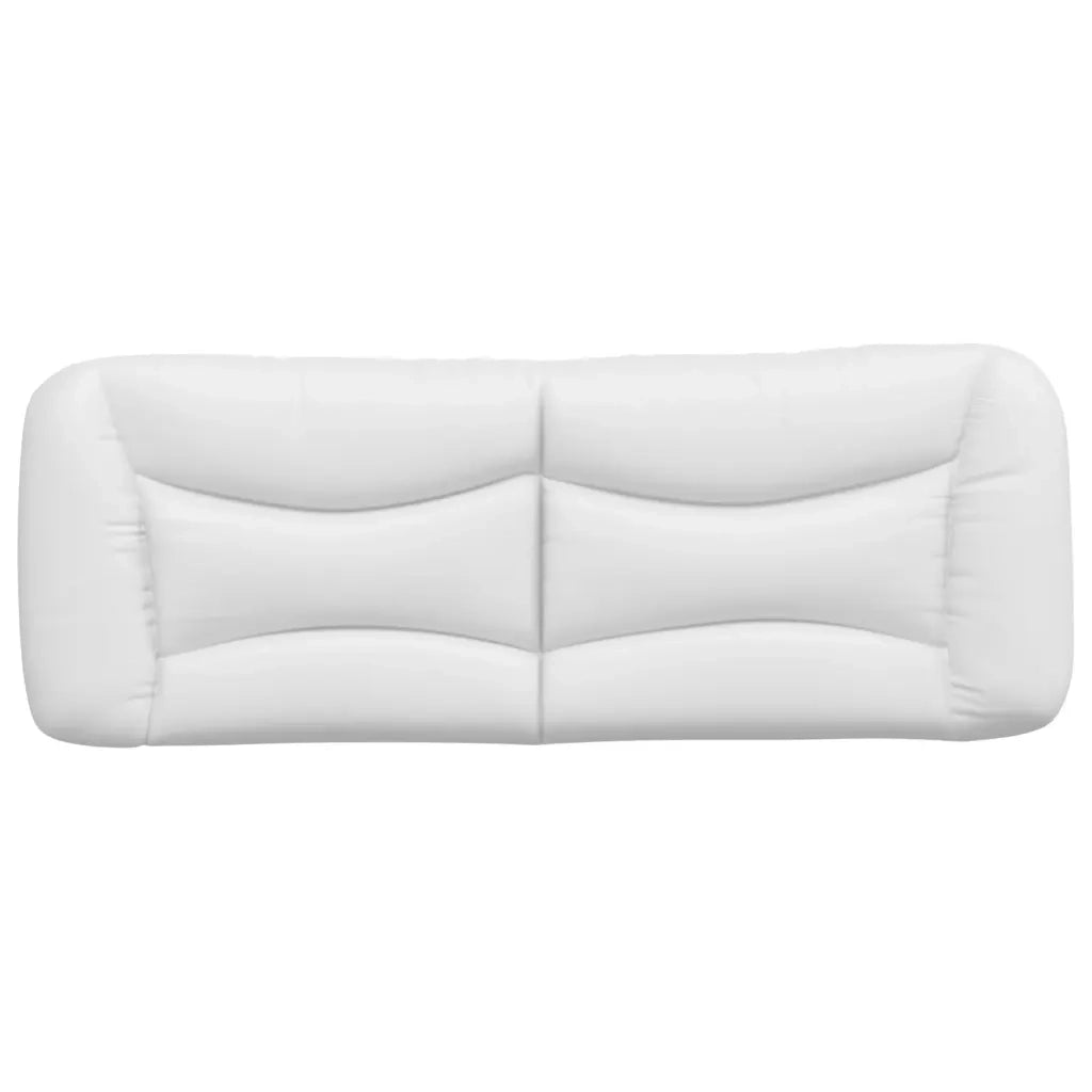 Cuscino Testiera Hvar Bianco 120 cm in Similpelle CFW5426790