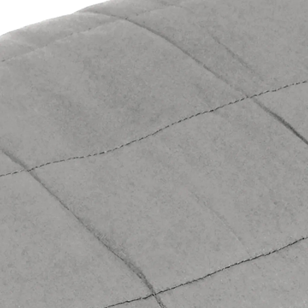 Coperta Ponderata Grigia 122x183 cm 5 kg in Tessuto cod mxl 71236
