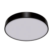 Plafoniera LED moderna nera tonda 50cm 48W 4000K Struhm