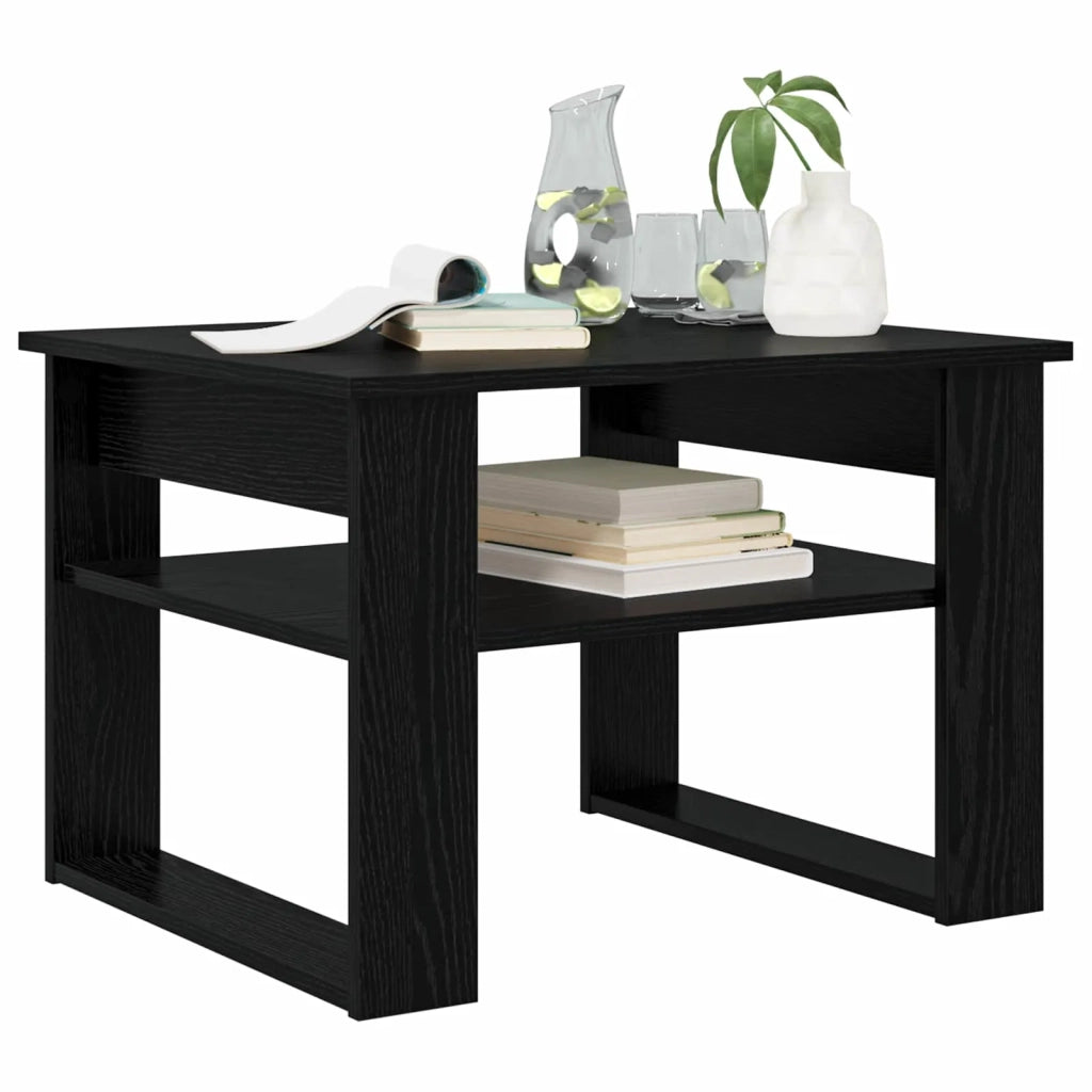 Tavolino da salotto Rovere Nero 64 x 54 x 44 cm 8000141
