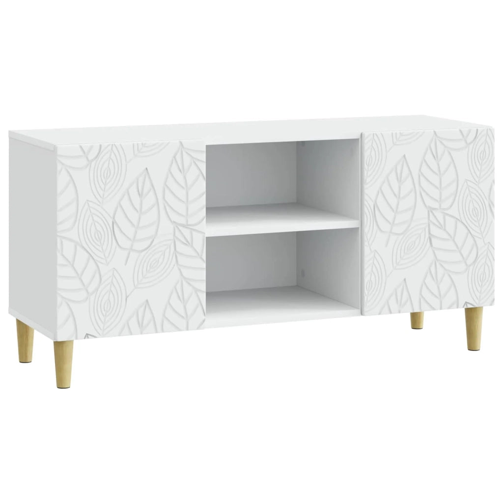 Mobile TV 102 x 34,5 x 50 cm Bianco Legno ingegnerizzato 895155