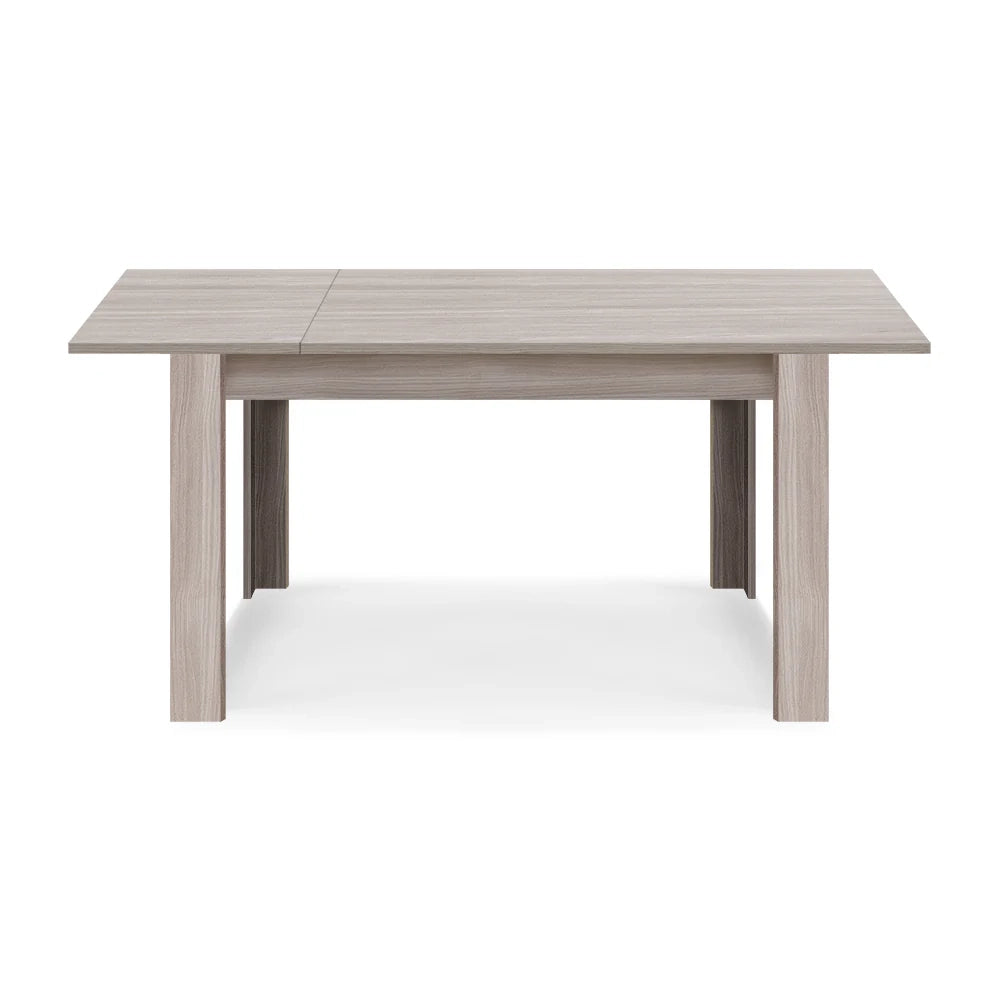 Tavolo allungabile da pranzo Olmo 130x80 fino a 170 cm modello N1 MADE IN ITALY design moderno ideale per cucina, soggiorno e sala da pranzo