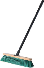 Aspirapolvere 40 cm con manico telescopico regolabile setole di nylon verde
