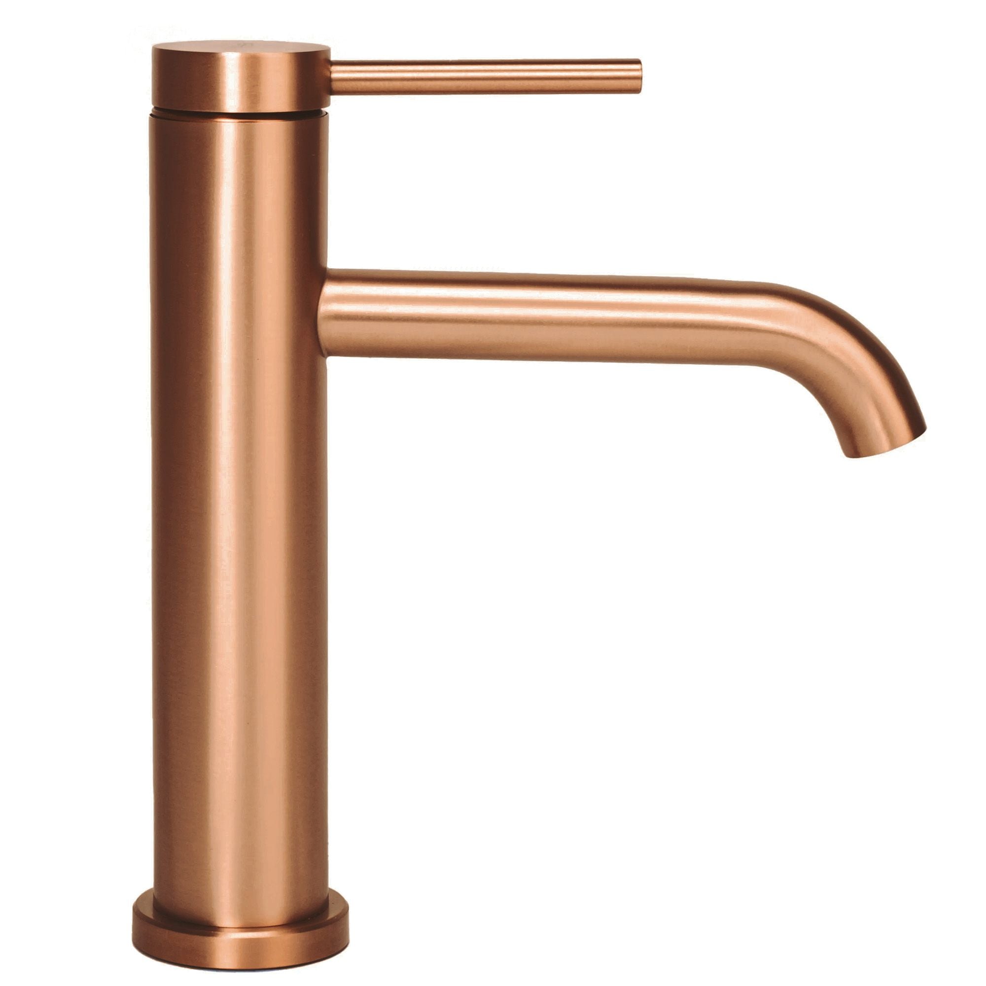 Rubinetto Da Lavabo Rea Clif Brush Copper Low