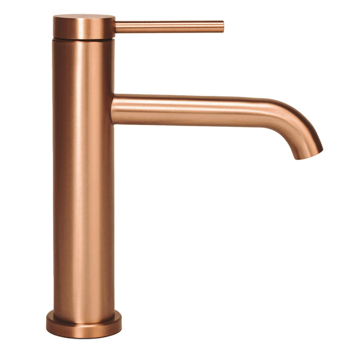 Rubinetto Da Lavabo Rea Clif Brush Copper Low