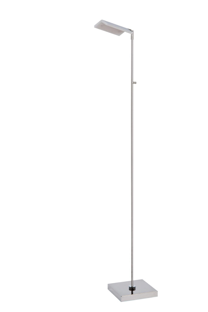 Lampada da terra LED 10W cromata Lucide AARON