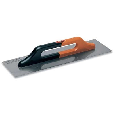 FRATTAZZO ACCIAIO TEDESCO 814 ANCORA  BASE LEGNO MM 120X480