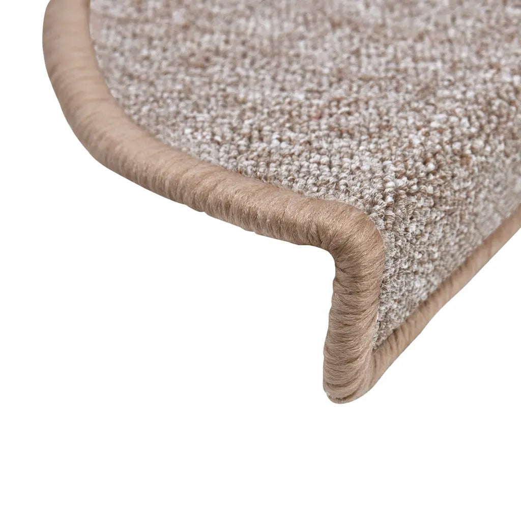Tappetini per Scale 10 pz 56x20 cm Marrone Chiaro cod mxl 69867