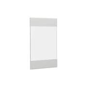 Vicco Frontale cucina Bianco casa di campagna 39.6 x 59 cm frontale del mobile per pensile con vetro