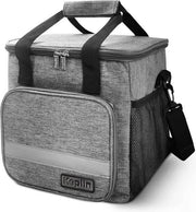 Tas di raffreddamento - Grande tas morbido isolato, borsa di raffreddamento portatile e impermeabile, tas termicamente isolato e picnic, borsa di raffreddamento senza perdite con cinghia a spalla per il campeggio
